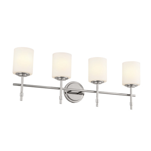 Kichler - 55143PN - Four Light Bath - Ali - Polished Nickel