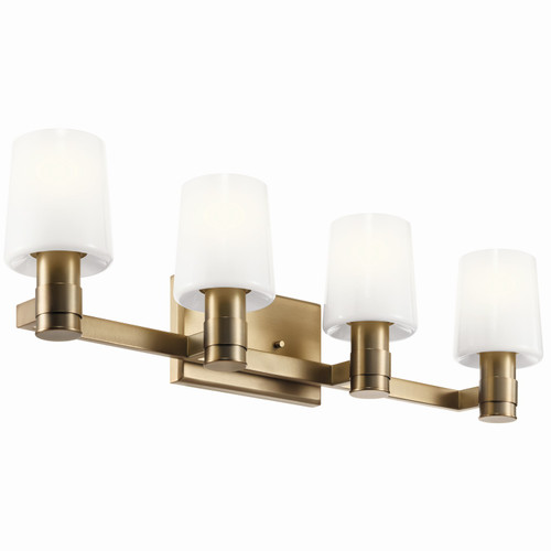 Kichler - 55177CPZ - Four Light Vanity - Adani - Champagne Bronze