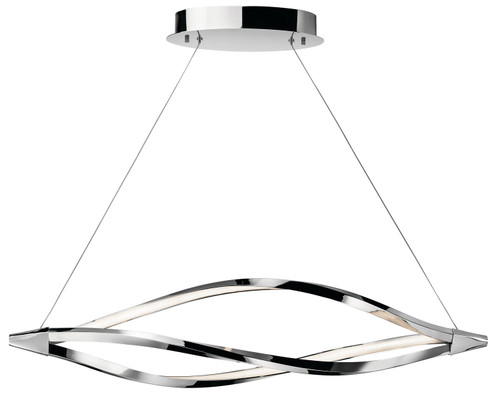 Kichler - 83386 - LED Chandelier - Meridian - Chrome