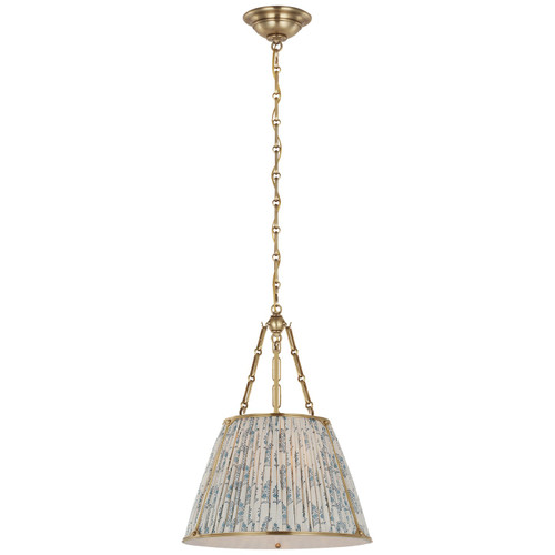 manufacturer_finish:Hand-Rubbed Antique Brass|manufacturer_glass:9 x 15.5 x 10.25 Blue Aditi Pleat