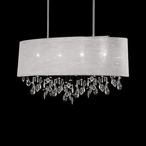 Kuzco Lighting - 42156C - Six Light Pendant - Pendants - Chrome