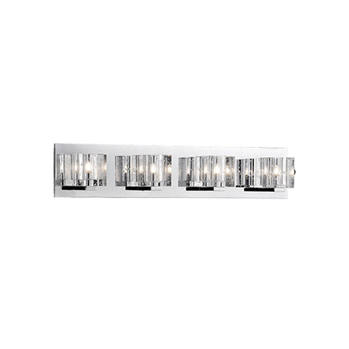 Kuzco Lighting - 701044 - Four Light Vanity - Bathroom Fixtures - Chrome