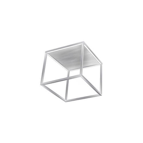 Kuzco Lighting - FM34418-BN - LED Flush Mount - Plaza - Brushed Nickel
