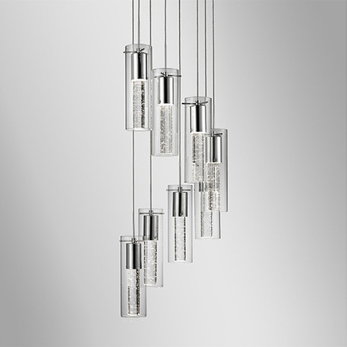 Kuzco Lighting - PD4408-CH - LED Pendant - Champagne - Chrome