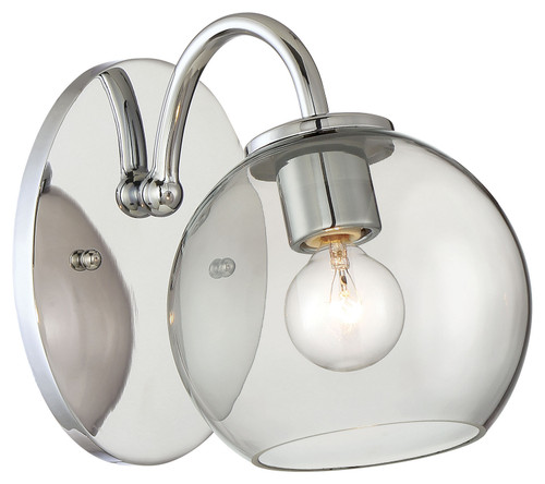 George Kovacs - P1841-077 - One Light Bath - Exposed - Chrome