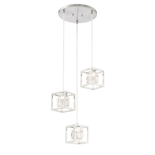 George Kovacs - P1863-084-L - LED Pendant - San Marin - Brushed Nickel