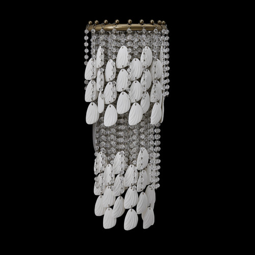 Allegri - 047321-038-FR001 - Two Light Wall Sconce - Farfalle - Brushed Champagne Gold