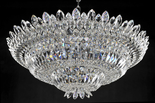 Allegri - 020542-010-FR001 - 18 Light Flush Mount - Belluno - Chrome