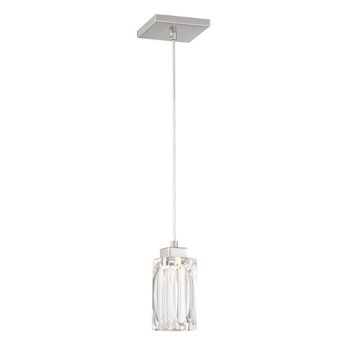George Kovacs - P1871-084-L - LED Mini Pendant - Putnam Place - Brushed Nickel