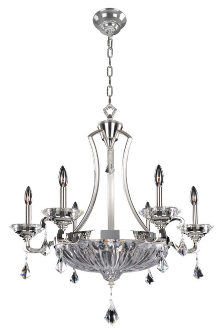 Allegri - 028553-017-FR001 - Nine Light Chandelier - Orecchini - Two Tone Silver