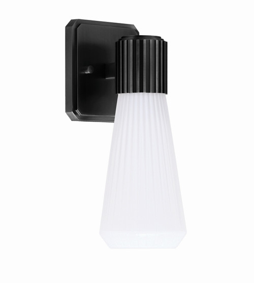 Toltec Lighting - 4821-MB-881 - One Light Wall Sconce - Everleigh - Matte Black