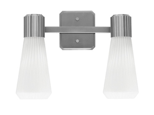 Toltec Lighting - 4822-GP-881 - Two Light Bath Bar - Everleigh - Graphite