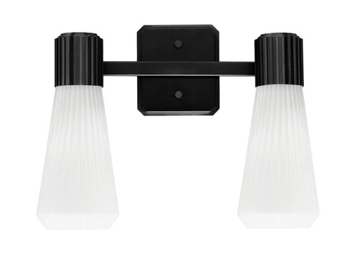 Toltec Lighting - 4822-MB-881 - Two Light Bath Bar - Everleigh - Matte Black