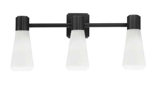 Toltec Lighting - 4823-MB-881 - Three Light Bath Bar - Everleigh - Matte Black