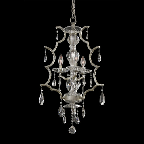 Allegri - 090070-040-FR001 - Three Light Chandelier - Shorecrest - Sliver Dollar
