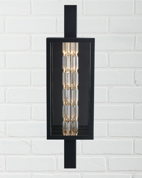 Allegri - 099042-052-FR001 - LED Outdoor Wall Sconce - Drita Esterno - Matte Black