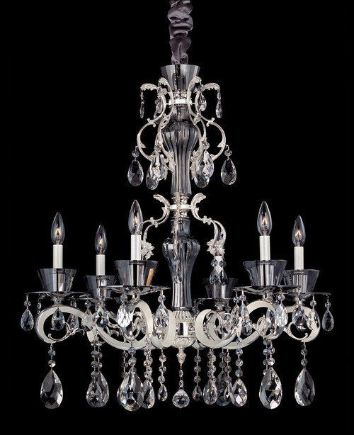Allegri - 10096-017-FR001 - Six Light Chandelier - Locatelli - Silver