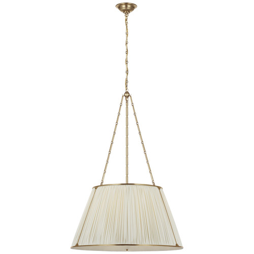 manufacturer_finish:Hand-Rubbed Antique Brass|manufacturer_glass:18 x 28 x 16 Silk Pleat