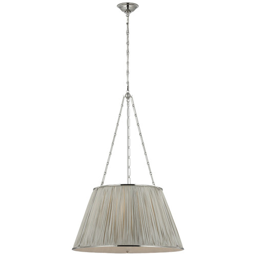 manufacturer_finish:Polished Nickel|manufacturer_glass:18 x 28 x 16 Blue Charee Stripe Pleat