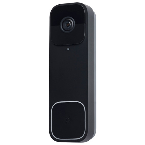 Nuvo Lighting - 65-934 - Smart Doorbell Security Camera Wired - Black