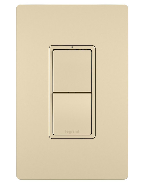 Legrand - RCD33I - Two Single Pole/3-Way Switches - radiant - Ivory