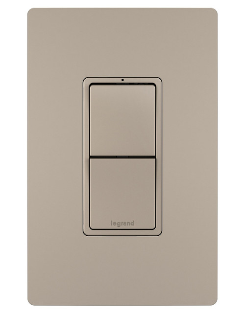 Legrand - RCD33NICC6 - Two Single Pole/3-Way Switches - radiant - Nickel