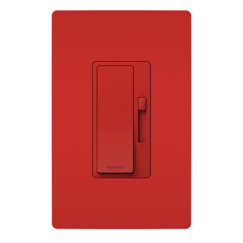 Legrand - RHL153PRED - LED Advanced 150W Single Pole/3-Way Dimmer - radiant - Red