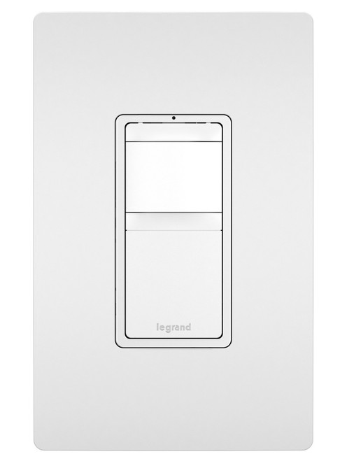 Legrand - RRW600UTC - Single Pole 3-Way Occupancy Sensor - radiant - White