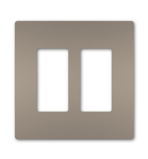 Legrand - RWP262NI - Two-Gang Screwless Wall Plate - radiant - Nickel
