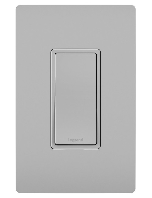 Legrand - TM870GRY - 15A Single-Pole Switch - radiant - Gray
