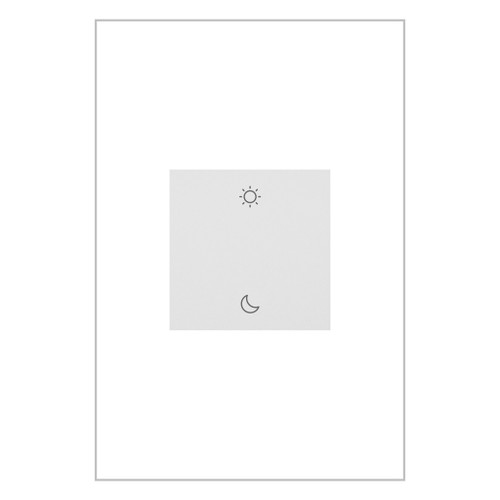 Legrand - WNAL44W1 - Wired Wake/Sleep Smart Switch with Netatmo - adorne - White