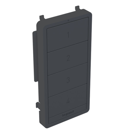 Legrand - WNRCB40CKITG - Smart Scene Controller with Netatmo Color Change Kit - radiant - Grahite