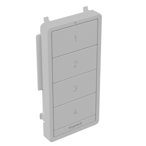 Legrand - WNRCB40CKITGRY - Smart Scene Controller with Netatmo Color Change Kit - radiant - Gray