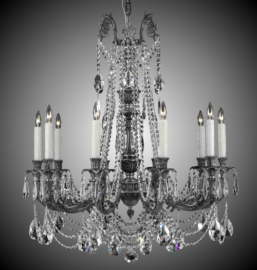 manufacturer_finish:Antique Silver|light_source:Incandescent|crystal:Oval Precision