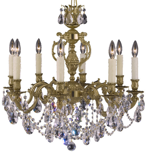 manufacturer_finish:True Brass|light_source:Incandescent|crystal:O - Precision Clear Oval Crystal