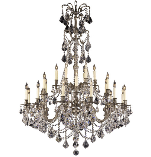 manufacturer_finish:Antique Silver|light_source:Incandescent|crystal:French Pendaloque Precision