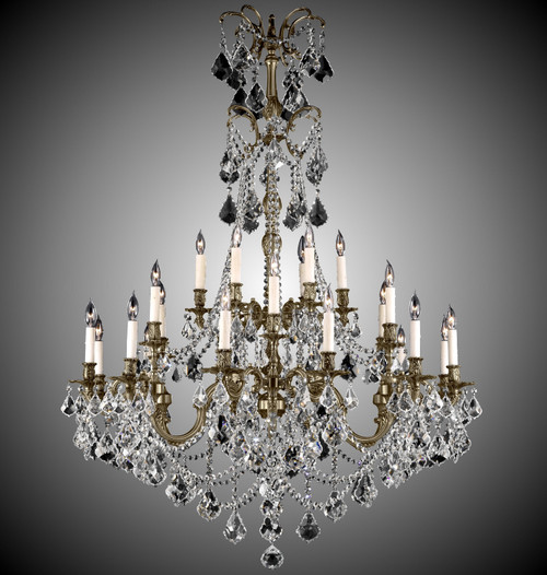 manufacturer_finish:Antique Black Glossy|light_source:Incandescent|crystal:French Pendaloque Precision