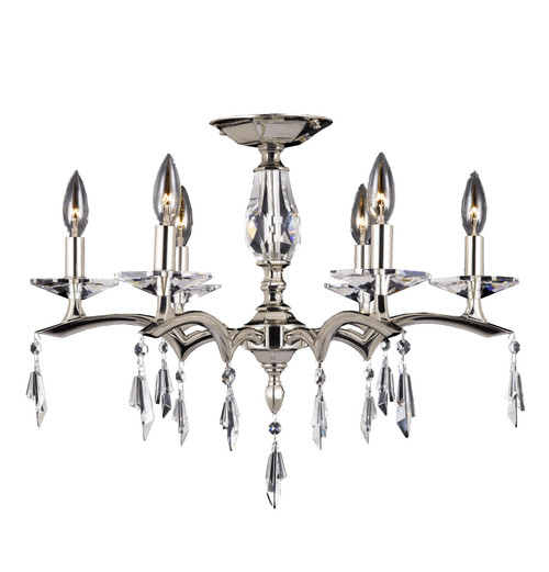 manufacturer_finish:Polished Nickel|light_source:Incandescent|crystal:G - Precision Clear Glacial Drop Crystal
