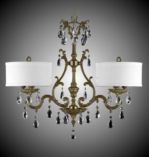 manufacturer_finish:True Brass|manufacturer_glass:Hard Linen Hardback|light_source:Incandescent|crystal:Oval Precision