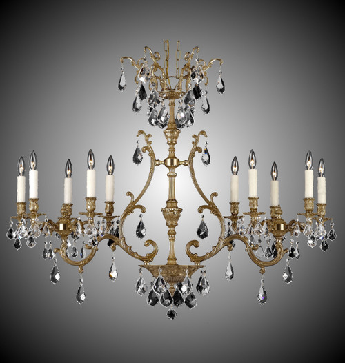 manufacturer_finish:True Brass|light_source:Incandescent|crystal:French Pendaloque Precision