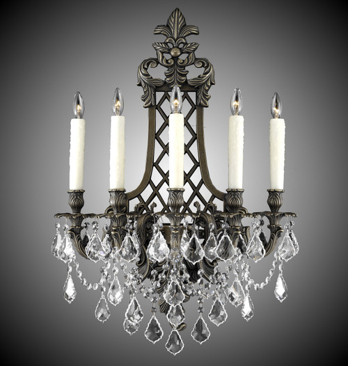 manufacturer_finish:Palace Bronze|light_source:Incandescent|crystal:French Pendaloque Precision