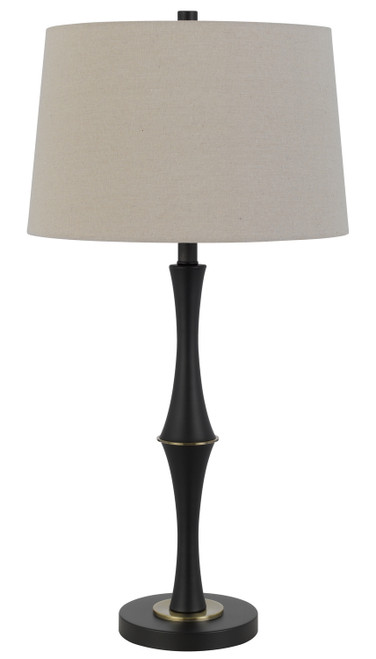 Cal Lighting - BO-3241TB - One Light Floor Lamp - Salter - Matte Black/ Antique Brass