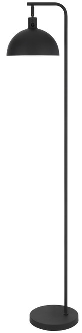 Cal Lighting - EC-1017FL - One Light Floor Lamp - Koepel - Bk