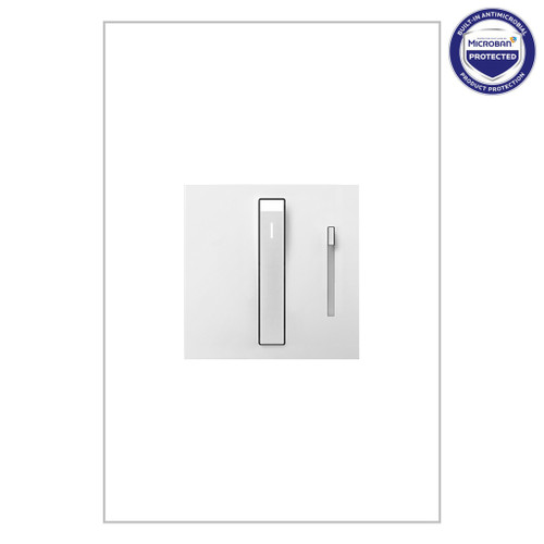 Legrand - ADWR703TUW4 - Whisper Tru-Universal Dimmer with Microban - adorne - White