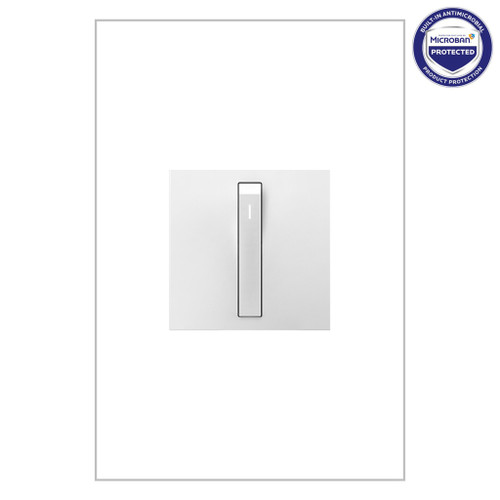 Legrand - ASWR1532W4 - Whisper Switch with Microban - adorne - White