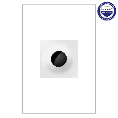 Legrand - ASWV1532W2 - 15A Wave Switch with Microban - adorne - White
