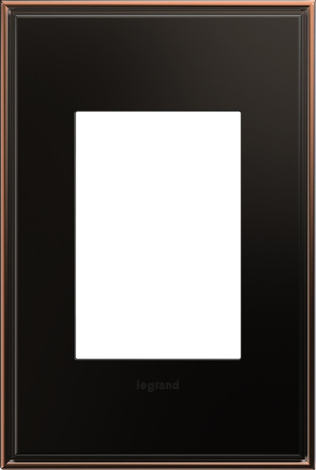 Legrand - AWC1G3OB4 - One-Gang-Plus Screwless Wall Plate - adorne - Oil Rubbed Bronze
