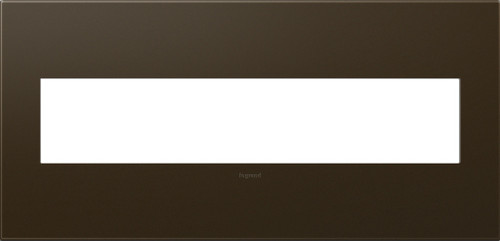 Legrand - AWP5GBR1 - Five-Gang Screwless Wall Plate - adorne - Bronze