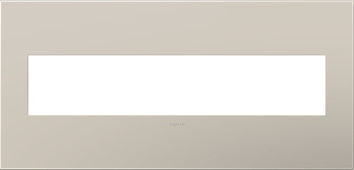 Legrand - AWP5GGG1 - Five-Gang Screwless Wall Plate - adorne - Greige