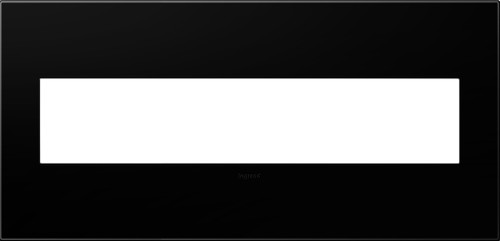 Legrand - AWP5GNK1 - Five-Gang Screwless Wall - adorne - Black Ink